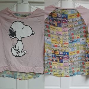 Peanuts Girls longsleeve Shirt ~ size Youth XL ~ P
